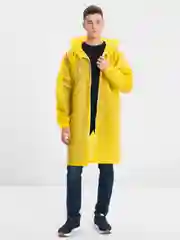 Желтый дождевик мужской женский унисекс Rainman Zip, желтый