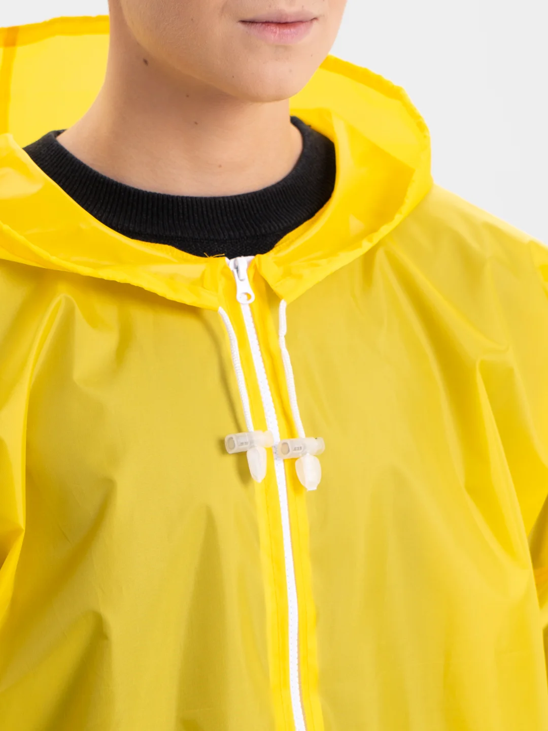 Желтый дождевик мужской женский унисекс Rainman Zip, желтый