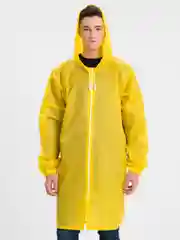 Желтый дождевик мужской женский унисекс Rainman Zip, желтый