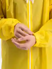 Желтый дождевик мужской женский унисекс Rainman Zip, желтый