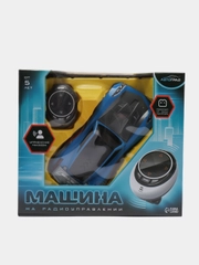 Машина радиоуправляемая VOICE, голосовое управление, русский язык, цвет синий