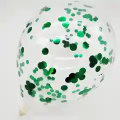 Золотой воздушный шар с конфетти, 30 см, 5 штук, круглый шар с блестками
