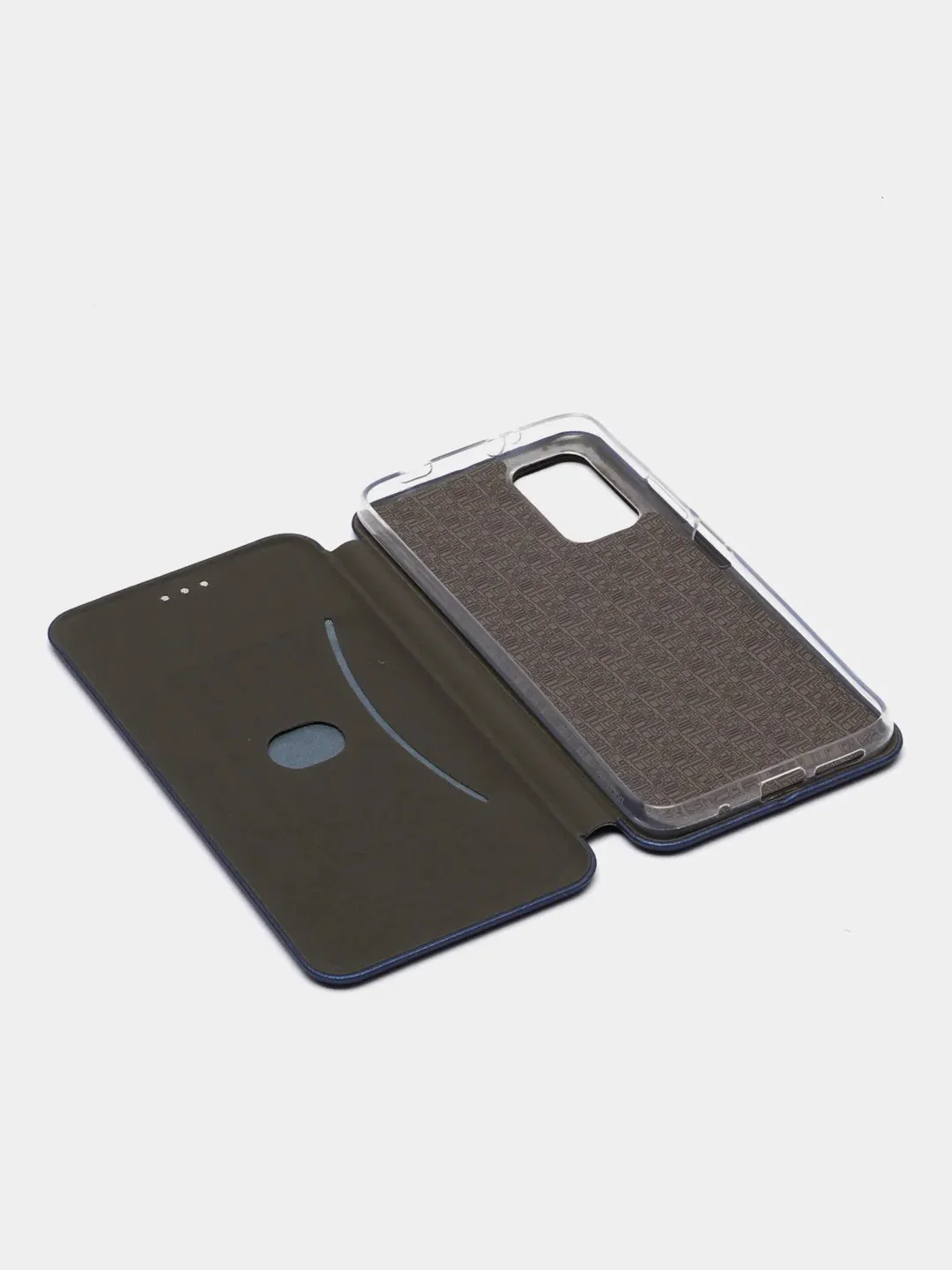 Темно-синий чехол-книжка для Xiaomi POCO M3 / Redmi 9T