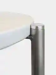 Белый подставка для цветов Глорис