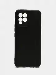 Черный чехол Realme 8 / Realme 8 Pro Реалми 8 / 8 Про черный силиконовый под кожу