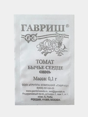 Семена Томат "Бычье Сердце", смесь, 0,1 г