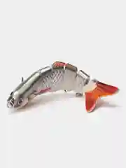 Лимонный воблер рыболовный 6 секционный, сегментный 3D, 10 см, 18 г, приманка наживка