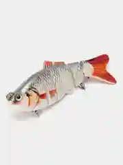 Лимонный воблер рыболовный 6 секционный, сегментный 3D, 10 см, 18 г, приманка наживка