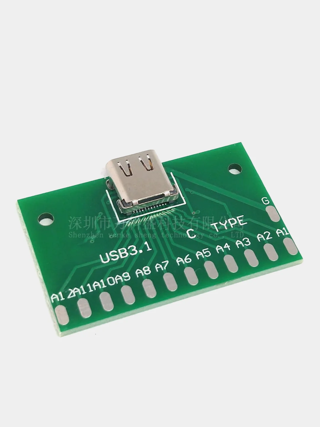 Плата с Разъемом TYPE-C USB 3.1 24 контакта