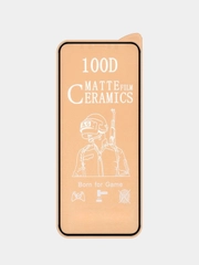 Защитное матовое стекло Ceramic на Xiaomi Redmi note 9/ Redmi note 9T