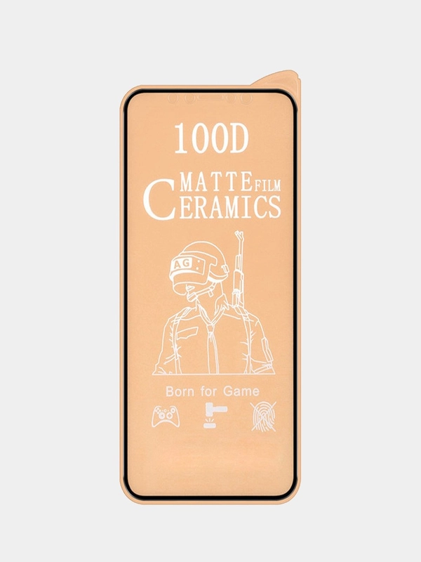 Защитное матовое стекло Ceramic на Xiaomi Redmi note 9/ Redmi note 9T