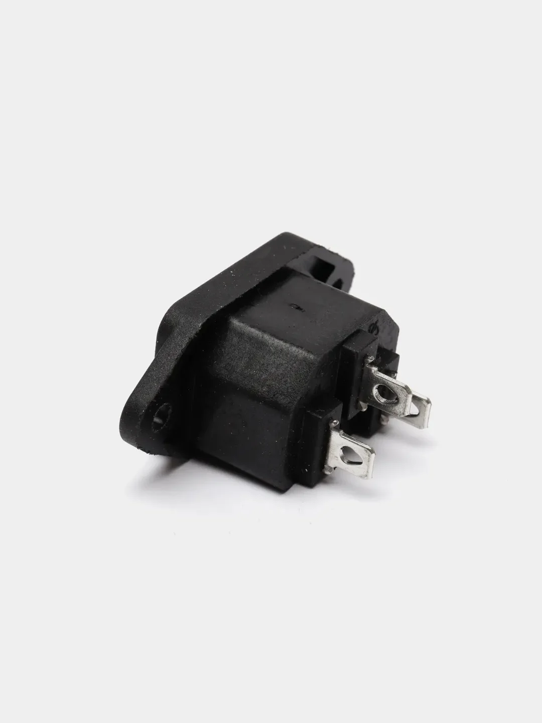 10 штук Сетевой разъем AC-016 AC-04 черный на корпус штекер питания C13 C14 IEC 320