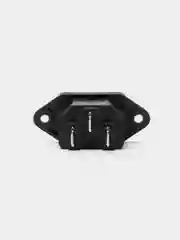 10 штук Сетевой разъем AC-016 AC-04 черный на корпус штекер питания C13 C14 IEC 320