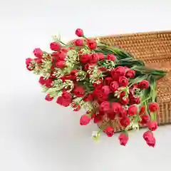 Фуксия искусственные цветы "Розочки"
