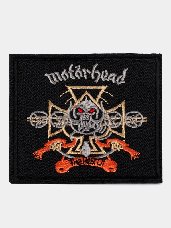 Термонашивка вышитая Motorhead Моторхед (нашивка, шеврон, патч)