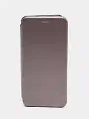 Серебряный чехол книжка на Samsung Galaxy A11 / M11, Самсунг Галакси А11 / М11