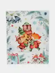 Наклейки на окно, новогодние, многоразовые, декор на новый год, Золотая Сказка, 591924