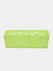 Салатовый корзина ажурная, корзинка пластиковая