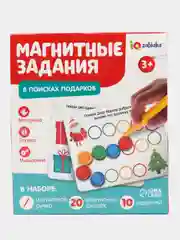 Обучающая игра с магнитной ручкой, магнитные задания В поисках подарков