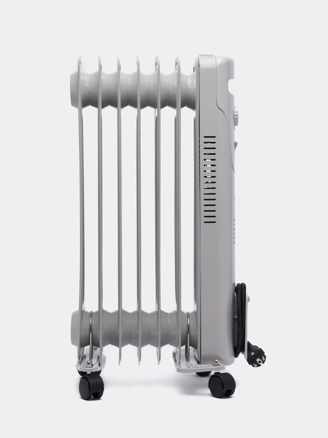 Белый масляный обогреватель Blackton Bt OH3110, 7 секций, 3 режима, 1500 Вт