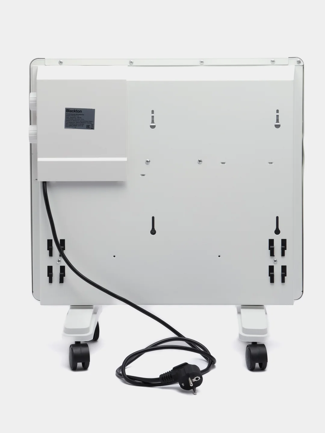 Белый обогреватель конвекторный Blackton Bt CNH1112, 2 режима, 1000 Вт