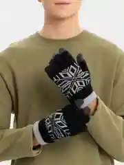 Хром теплые сенсорные перчатки для телефона