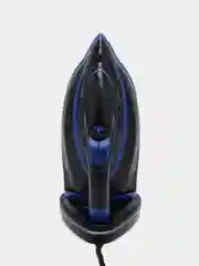 Черный беспроводной утюг BQ SIC1003, антипригарный, вертикальное отпаривание, 3000 Вт