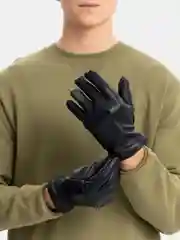 Мужские перчатки, кожаные