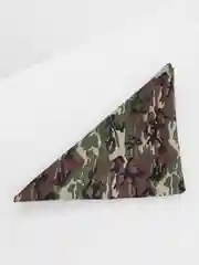 Зеленый бандана мужская камуфляж, хлопок, 55*55 см