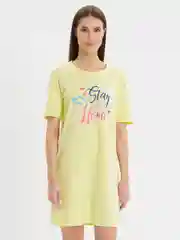 Желтый женская туника для дома