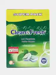 Таблетки для ПММ "Clean&Fresh" All in 1 (giga) 150 штук