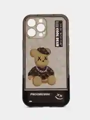 Бежевый чехол на айфон (iPhone) 11 12 13 14 15 Pro Max, 7 8 Plus, X XS XR силиконовый