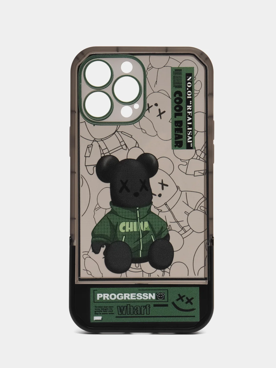 Зеленый чехол на айфон (iPhone) 11 12 13 14 15 Pro Max, 7 8 Plus, X XS XR силиконовый