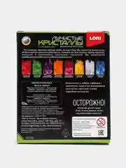 Зеленый набор для выращивания кристаллов Lori "Лучистые Кристаллы"/Набор для опытов