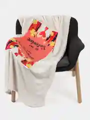 Подушка-плед Этель "Valentine", подушка 40*403 см, плед 100*150 см 100%п/э, 280 г/м2