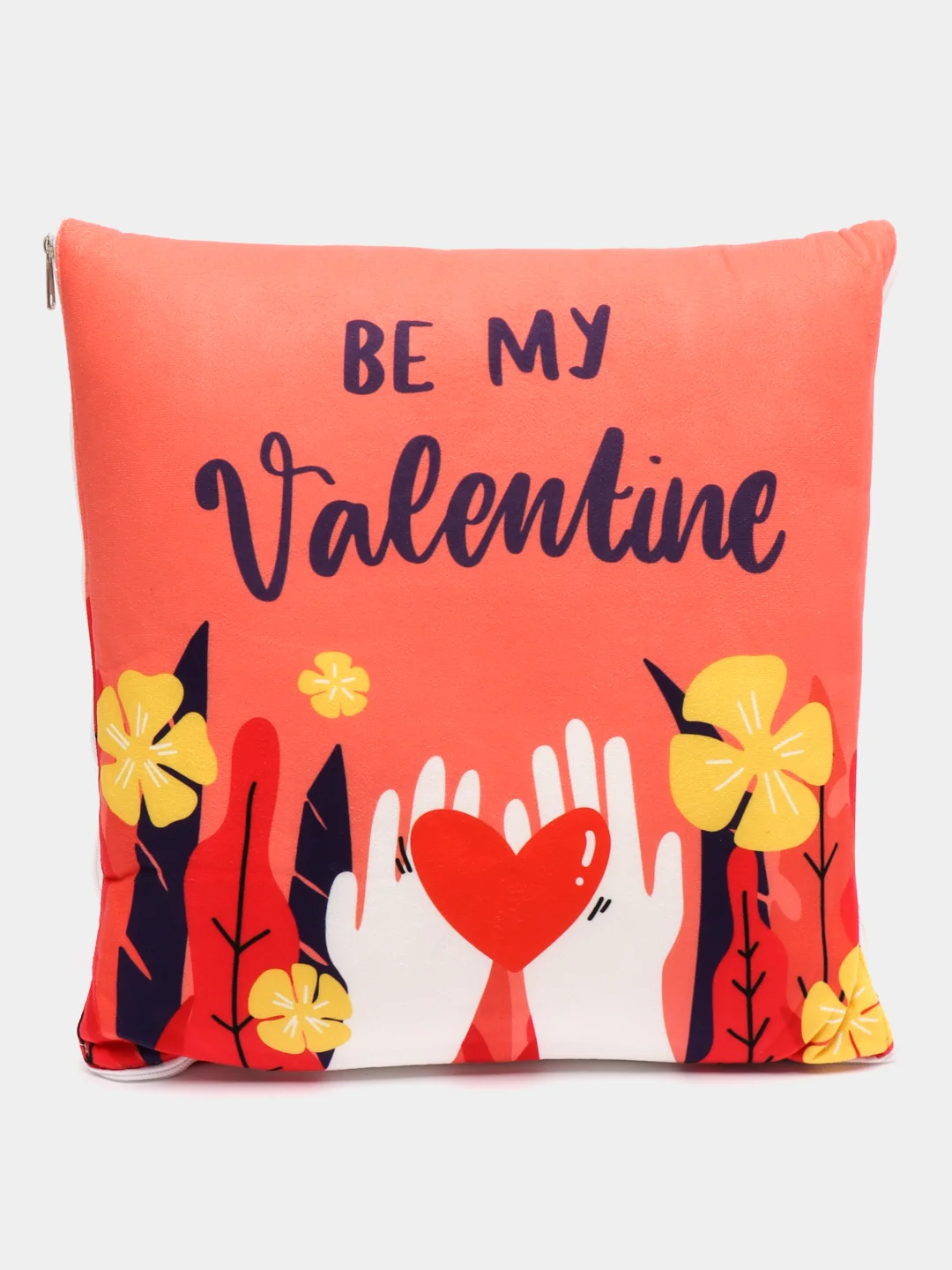 Подушка-плед Этель "Valentine", подушка 40*403 см, плед 100*150 см 100%п/э, 280 г/м2