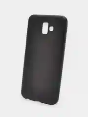 Чехол Samsung Galaxy J6+ / J6 Plus, Самсунг Галакси Джи6+ / Джи6 Плюс черный силиконовый