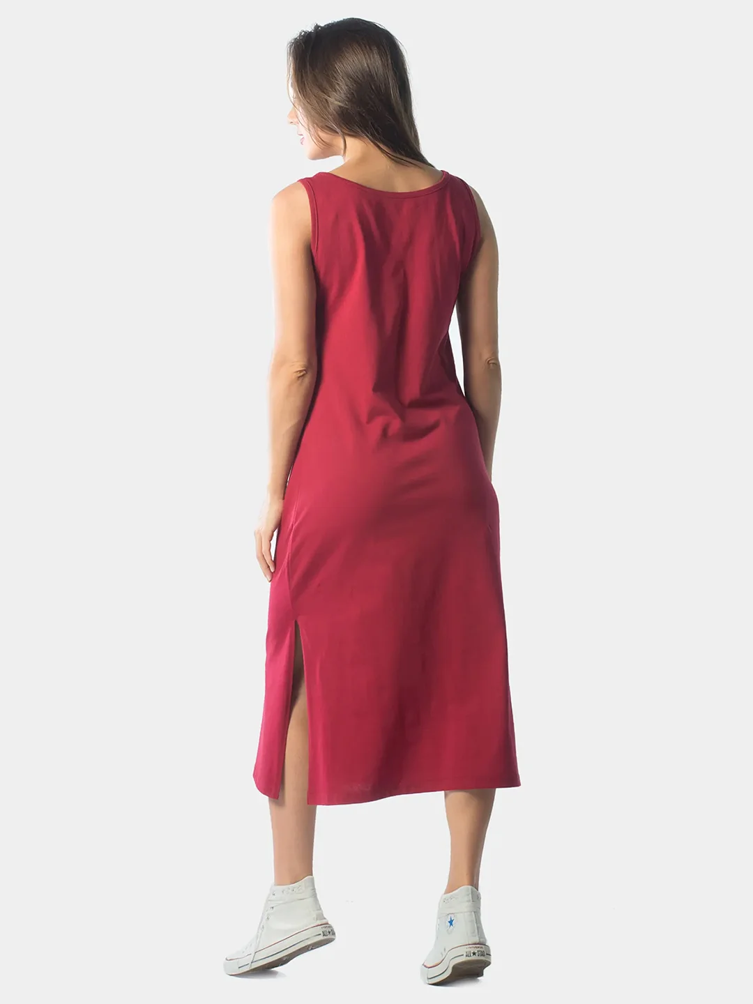 Багровый платье женское pretty smart КП1437П2 бордовый