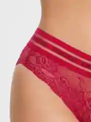 Красный трусы женские