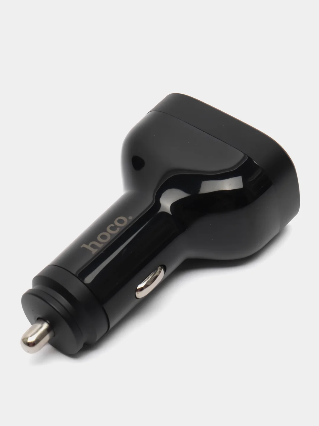 Черный автомобильное зарядное устройство HOCO NZ11 72W, USB-C, USB-A