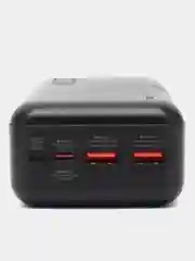 Белый внешний аккумулятор 30000mAh 2USB+ Type-C 3.0A PD 22.5W c LED-индикатором Hoco J101B