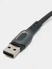 Черный forza кабель для зарядки "Экстрим", Micro USB, 1 м, 2.4А, быстрая зарядка QC3.0, ткань