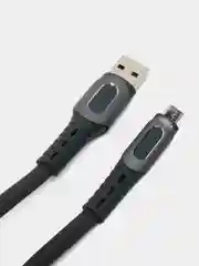 Черный forza кабель для зарядки "Экстрим", Micro USB, 1 м, 2.4А, быстрая зарядка QC3.0, ткань
