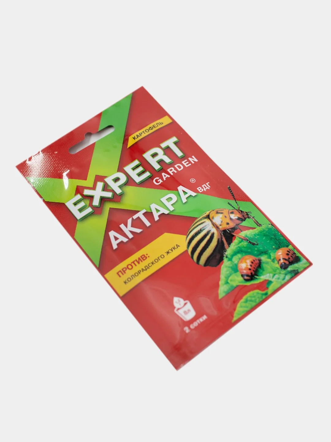 Красный инсектицид Актара для защиты картофеля и смородины от тли, белокрылки, колорадского жука