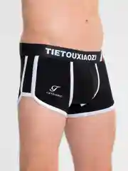 Черный трусы мужские боксеры/ трусы хлопок/ Fashionboy