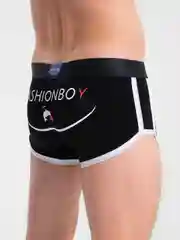 Черный трусы мужские боксеры/ трусы хлопок/ Fashionboy