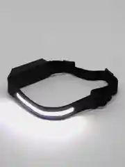 Фонарь налобный с аккумулятором, светодиодный, USB