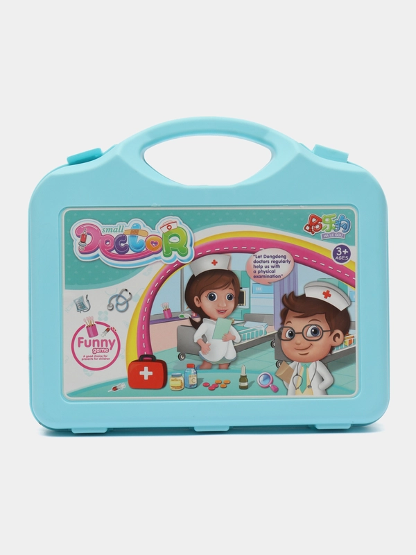 Игровой набор доктора "Лечим зубки", в чемодане