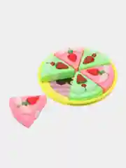 Игровой набор "Чаепитие. Минни Маус": тортик фрукты, на липучках