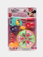 Игровой набор "Чаепитие. Минни Маус": тортик фрукты, на липучках